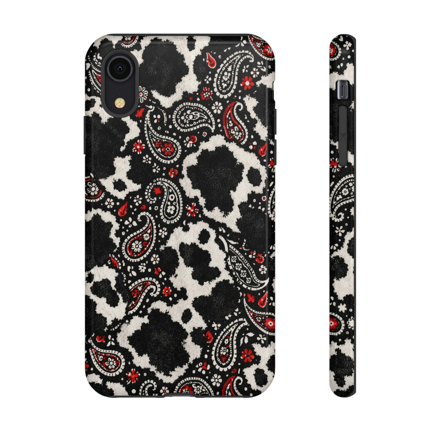 Paisley Cowhide Tough Case