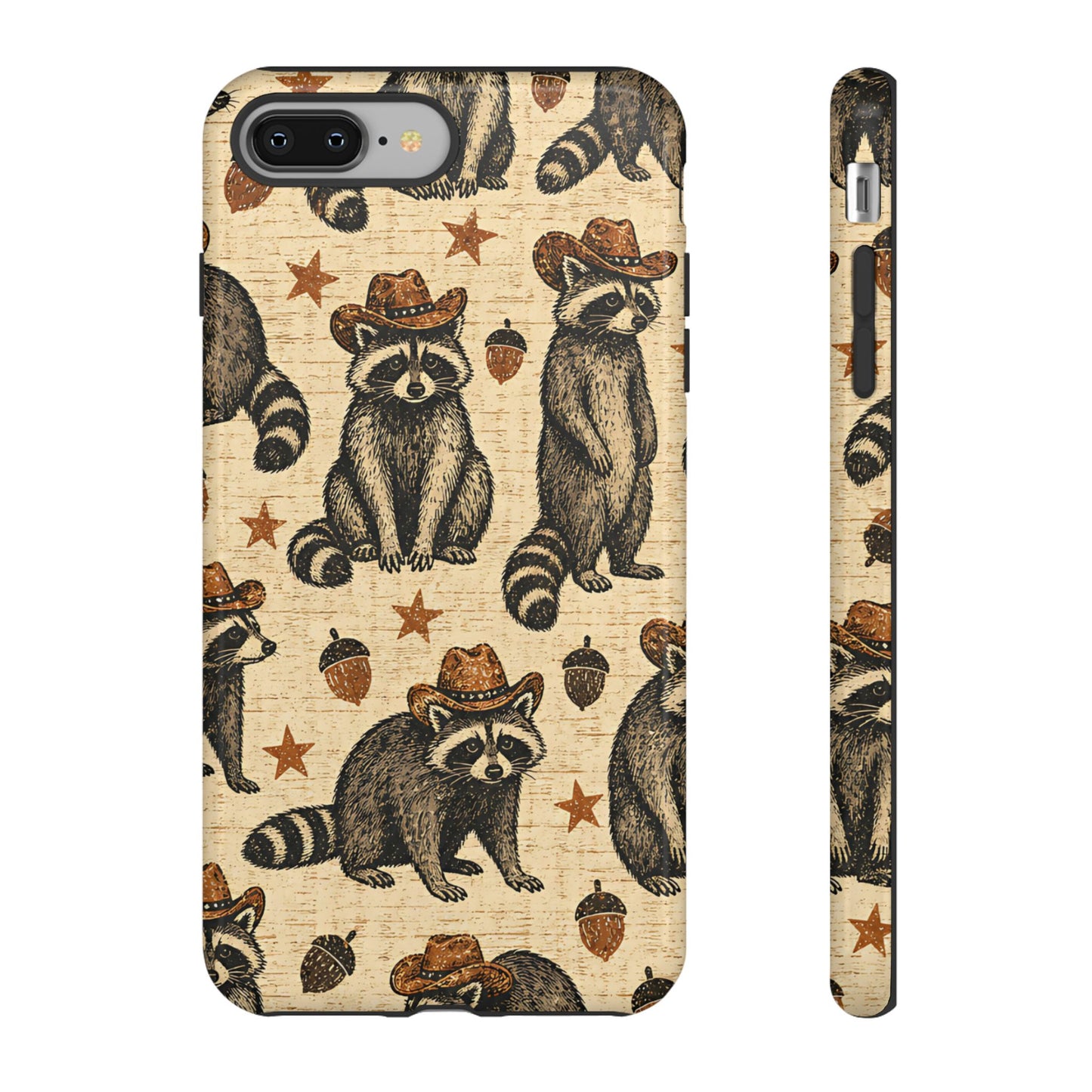 Retro Raccoon Tough Case