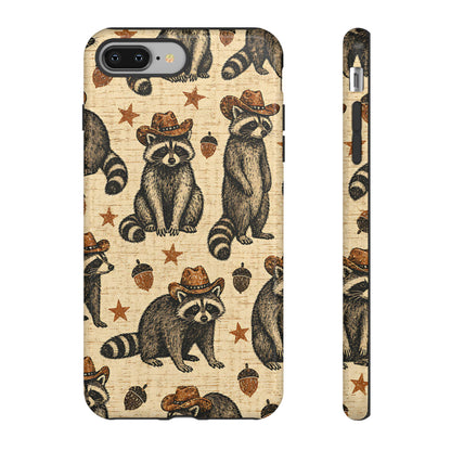 Retro Raccoon Tough Case