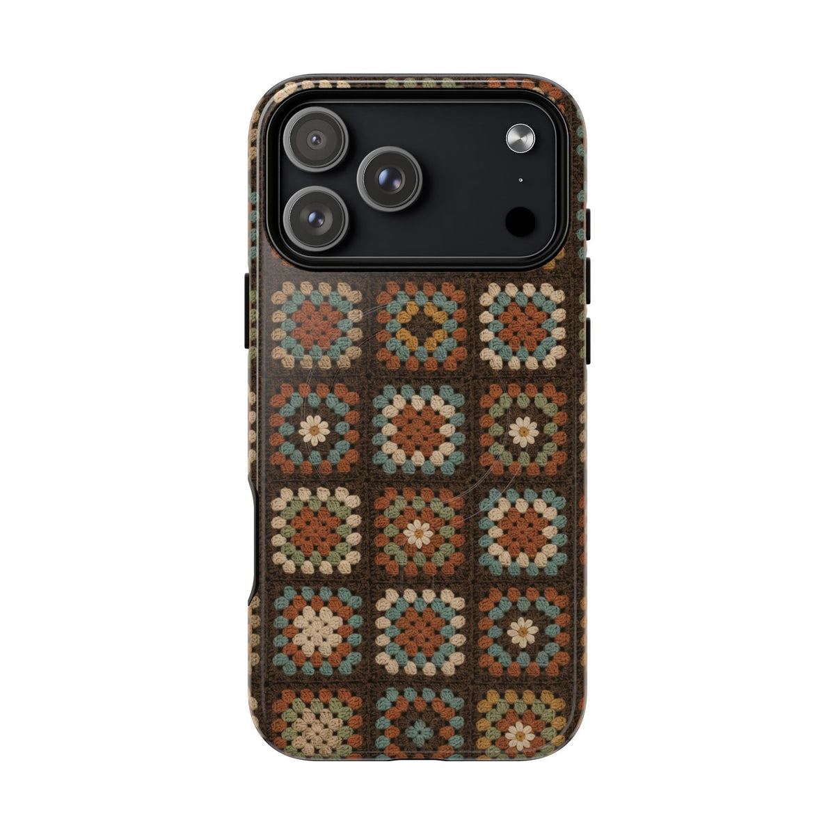Western Granny Square Magnetic Case