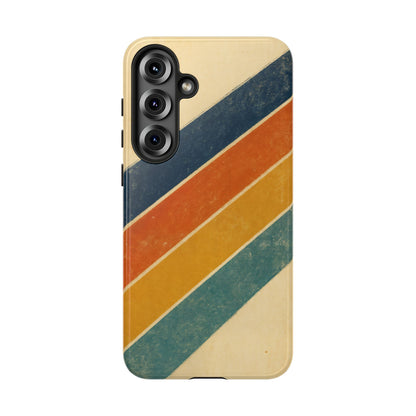 Retro Sunset Stripes Tough Case