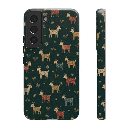 Yuletide Goats Tough Case