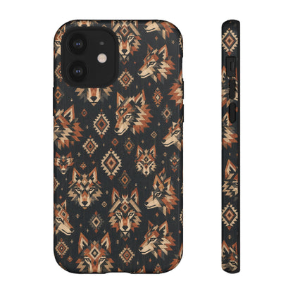 Aztec Wolves Tough Case