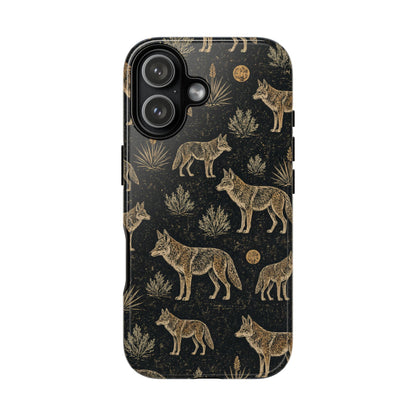 Moonlit Coyote Tough Case