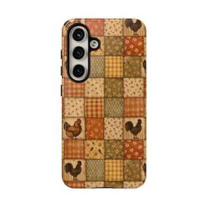 Chickens Patchwork Tough Case