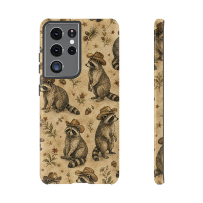 Painted Raccoon Tough Case