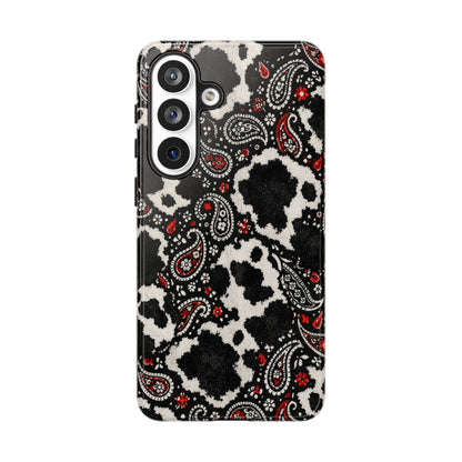 Paisley Cowhide Tough Case