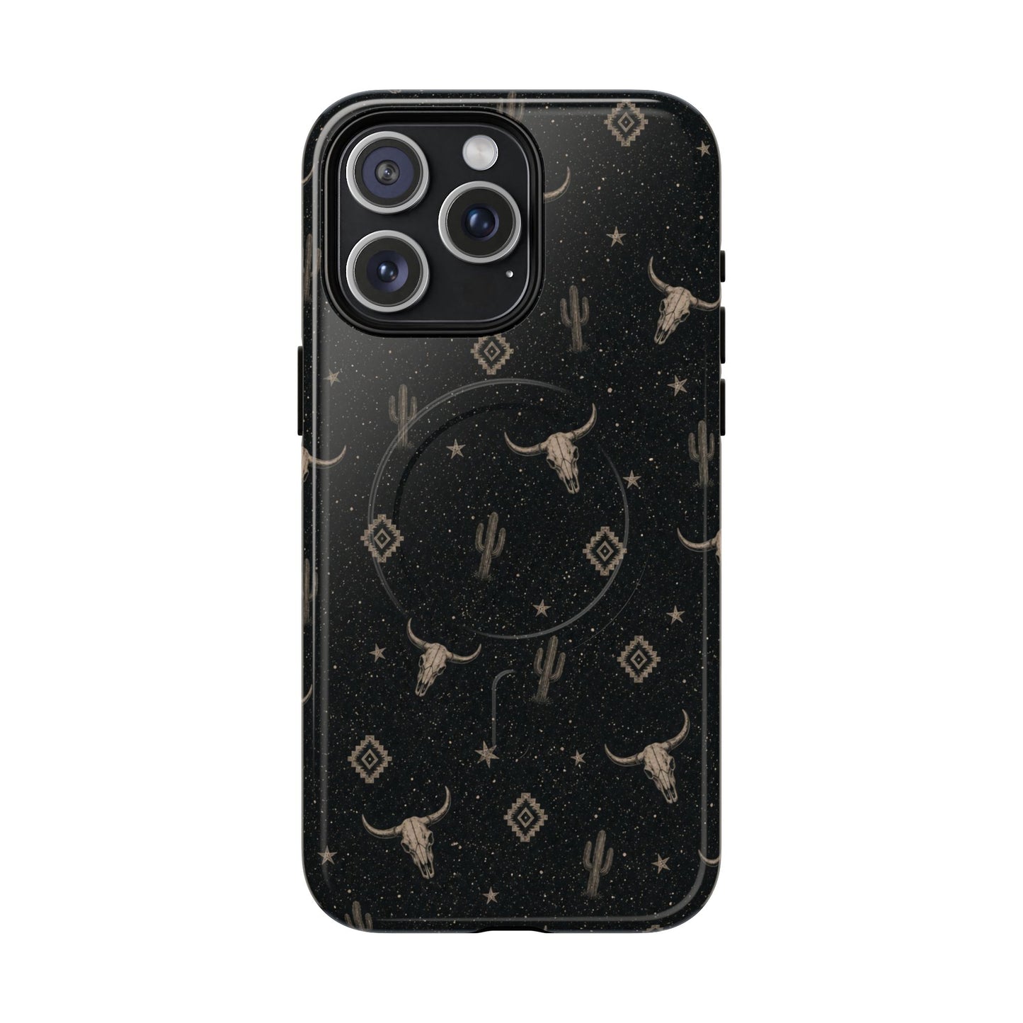 Midnight Longhorn Magnetic Case
