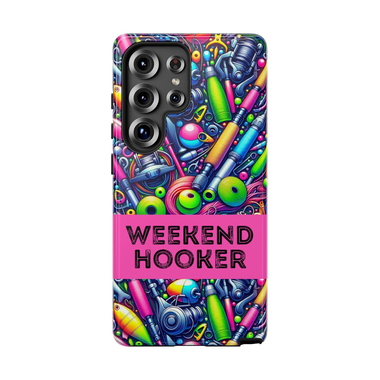 Weekend Hooker Neon Tough Phone Case
