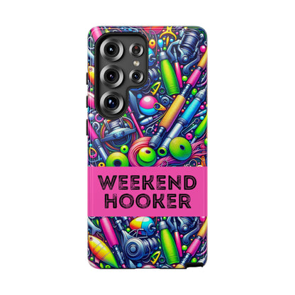 Weekend Hooker Neon Tough Phone Case