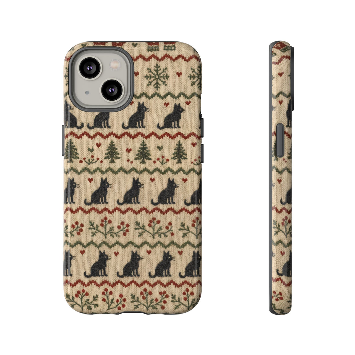 Black Cat Sweater Tough Case