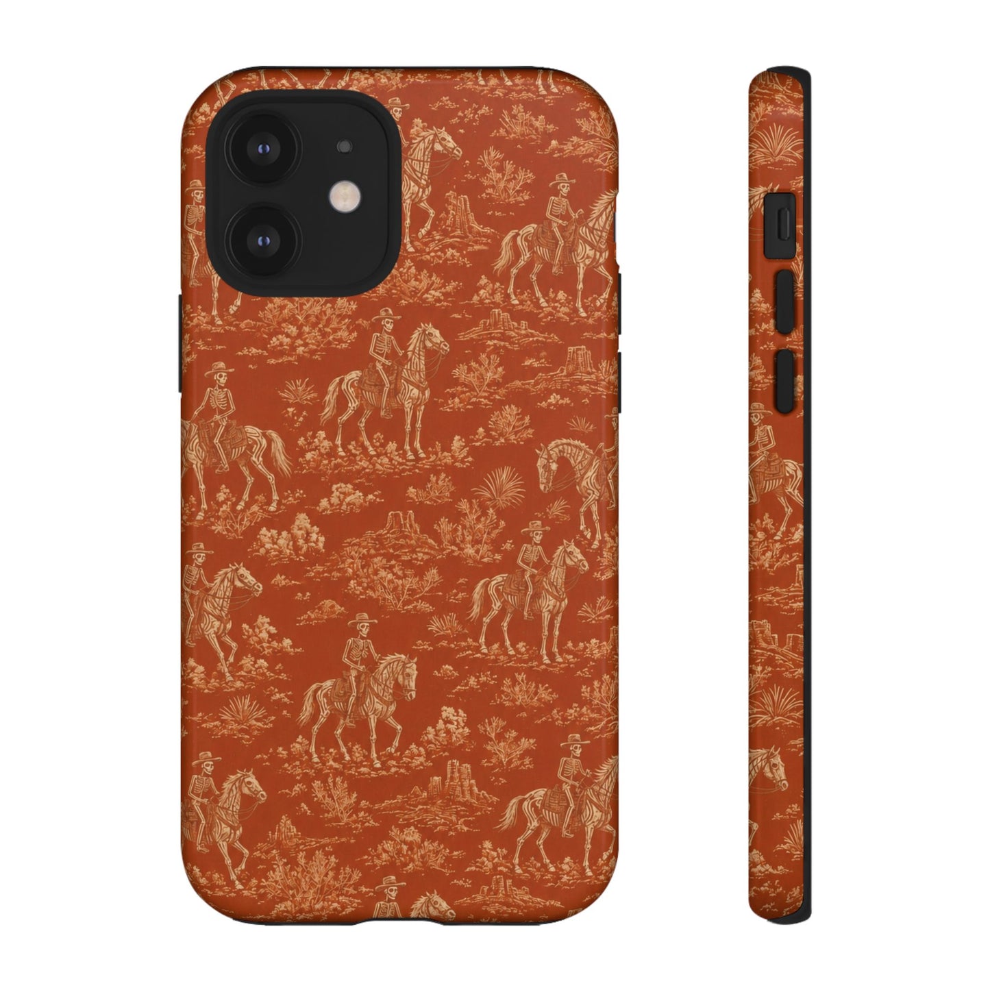 Cowboy Skeleton Toile Tough Case