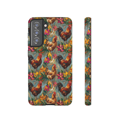 Painted Chickens Tough Case