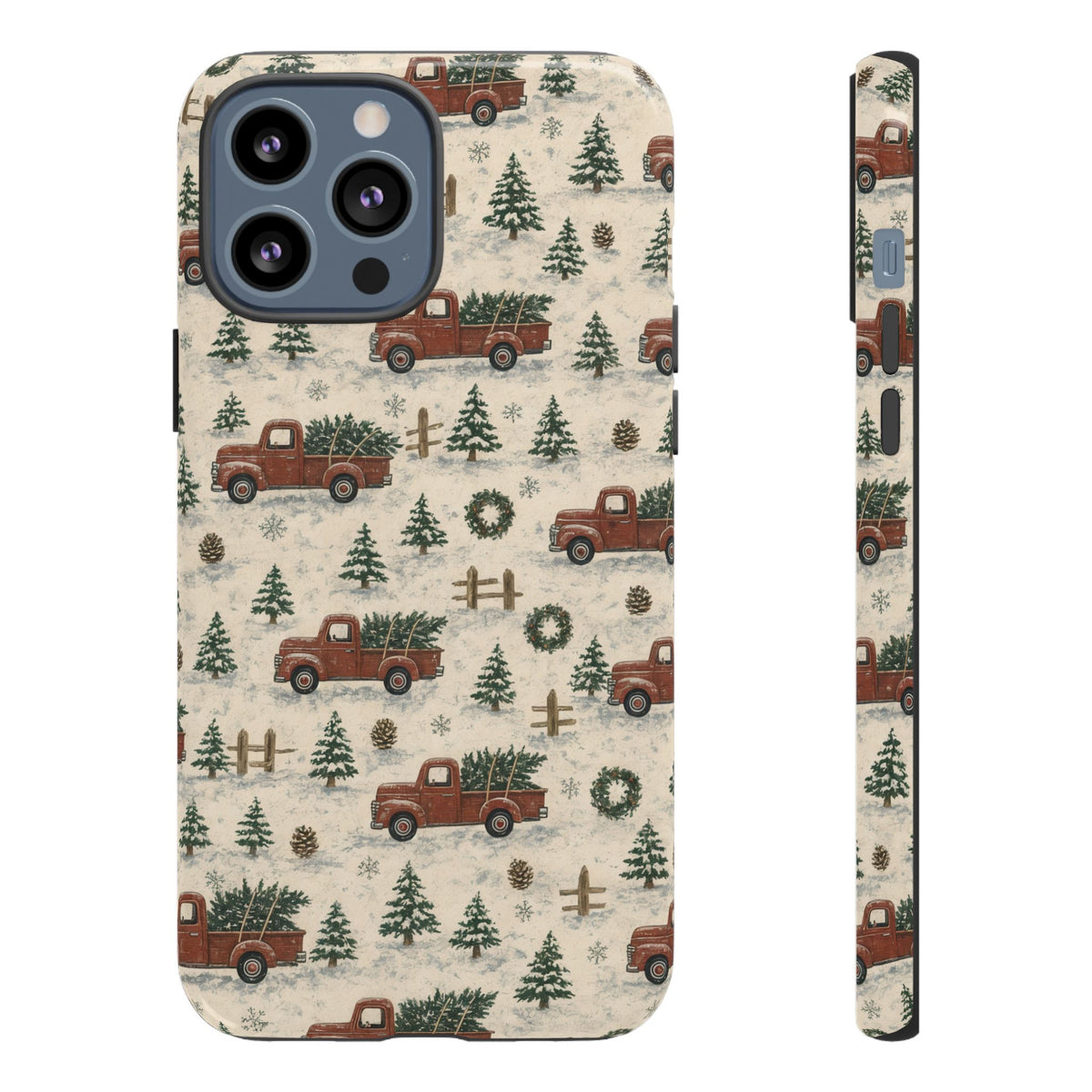 Red Truck Tree Farm Tough Case