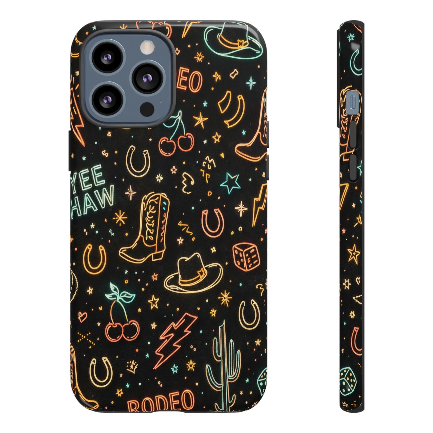 Retro Neon Rodeo Tough Case