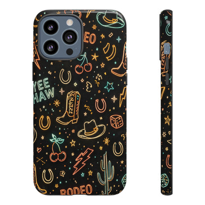 Retro Neon Rodeo Tough Case