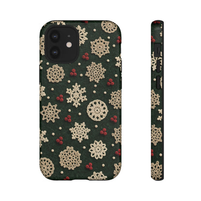 Crochet Snowflakes Tough Case