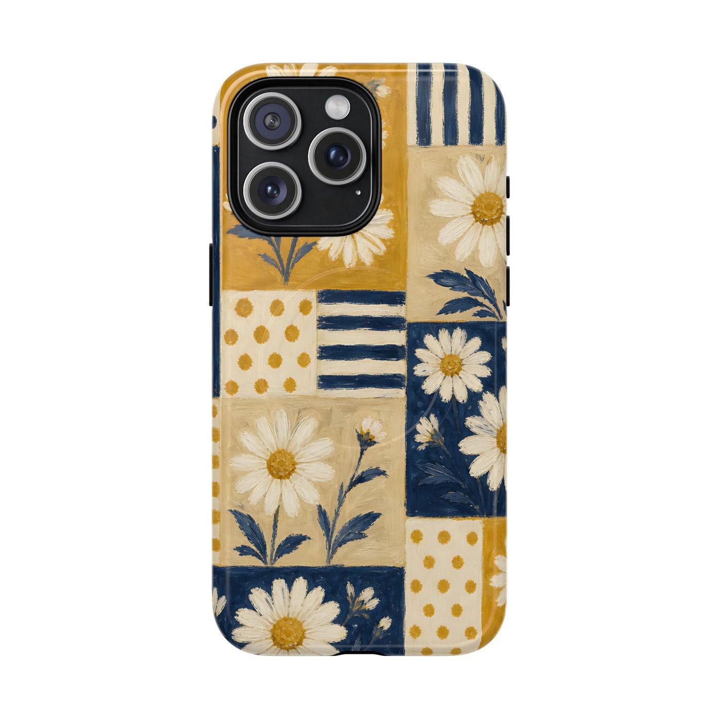 Daisy Patchwork Magnetic Case