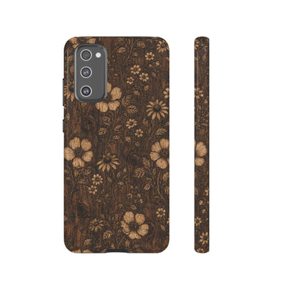 Floral Bark Tough Case