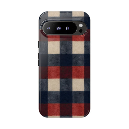 Patriotic Plaid Tough Case