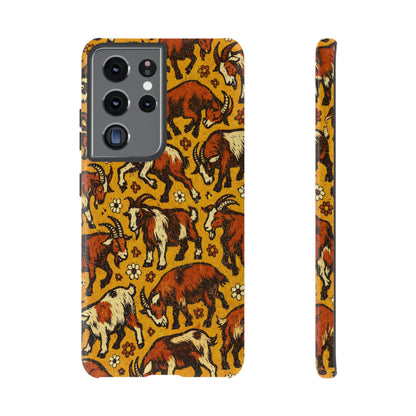 Retro Goats Tough Case