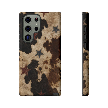 Stars And Cowhide Tough Case