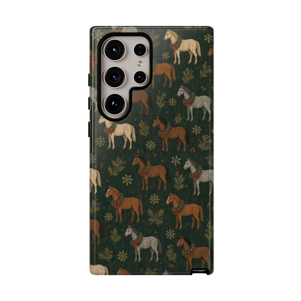 Wreath Horses Tough Case