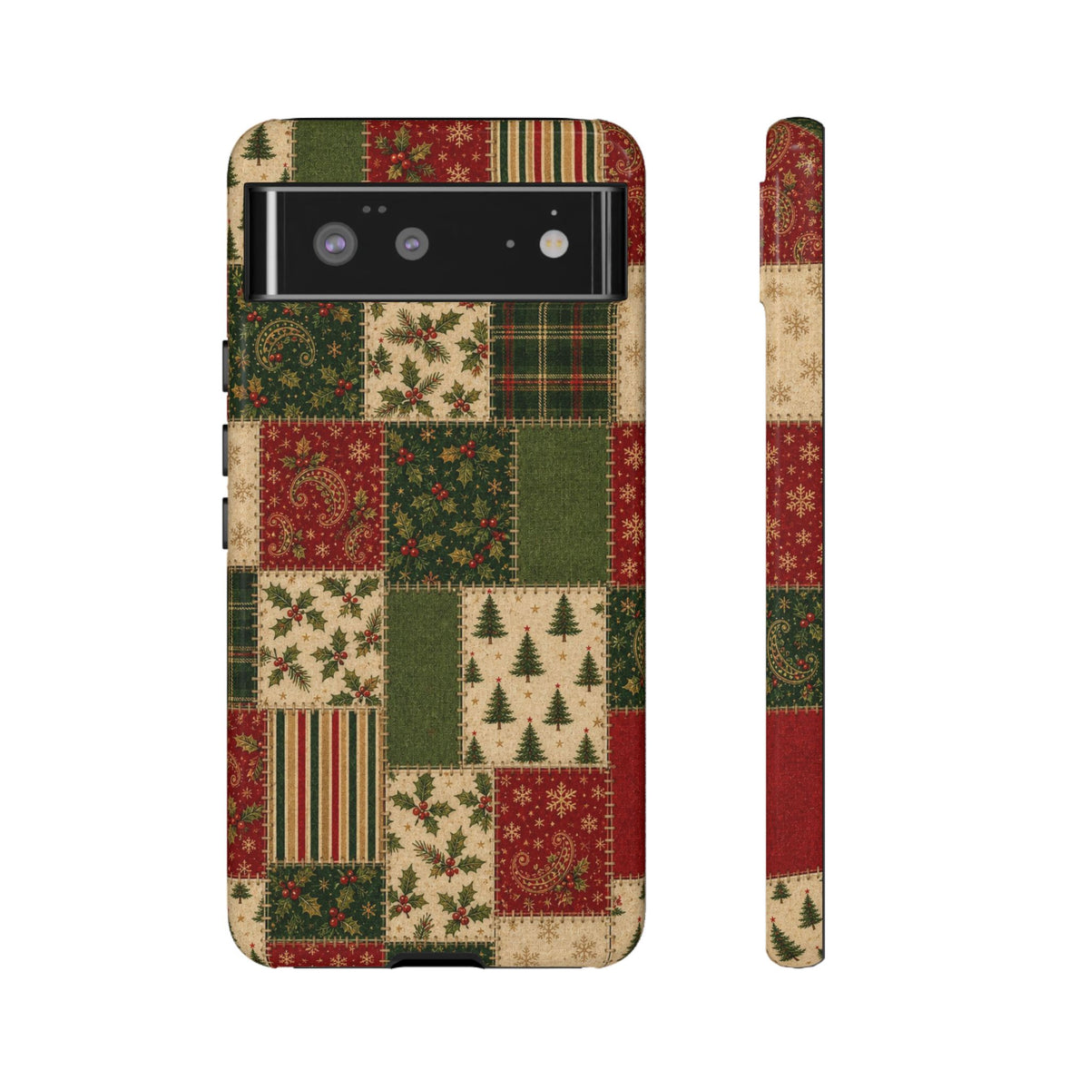Holiday Patchwork Tough Case