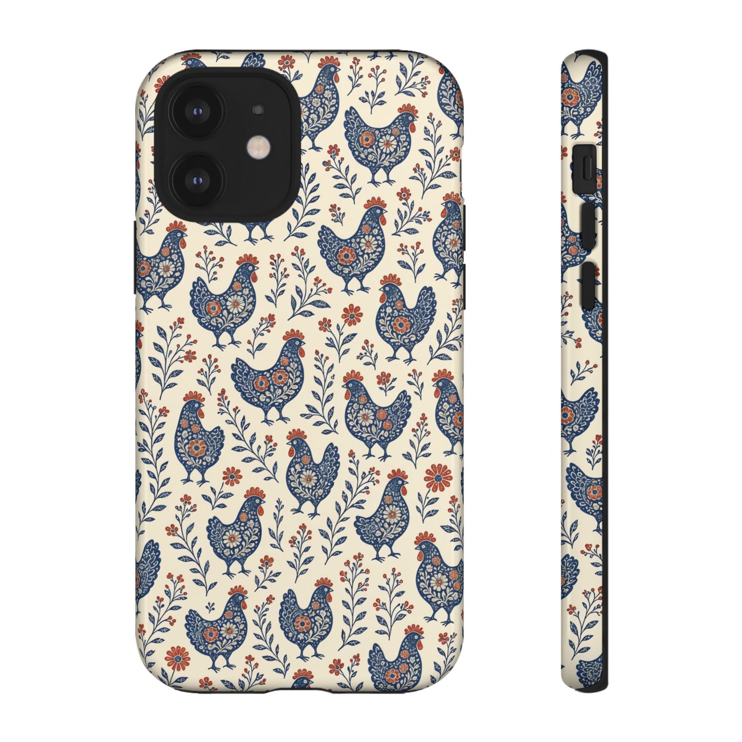 Folk Hens Tough Case