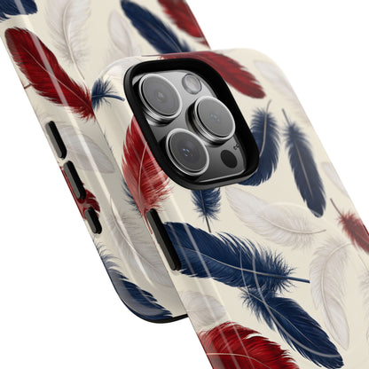 Patriotic Feathers Magnetic Case