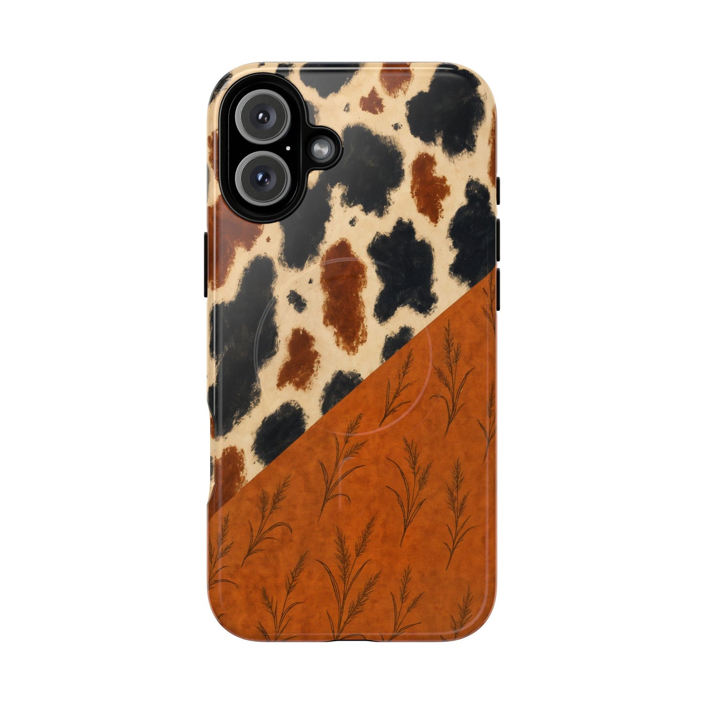 Harvest Cowhide Swaths Magnetic Case