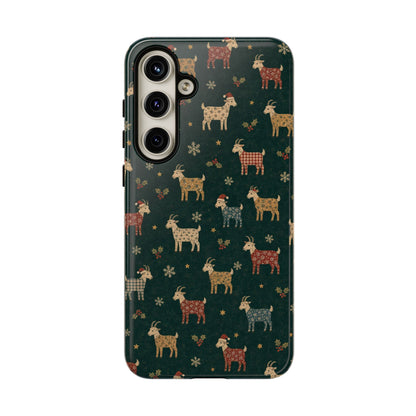 Yuletide Goats Tough Case