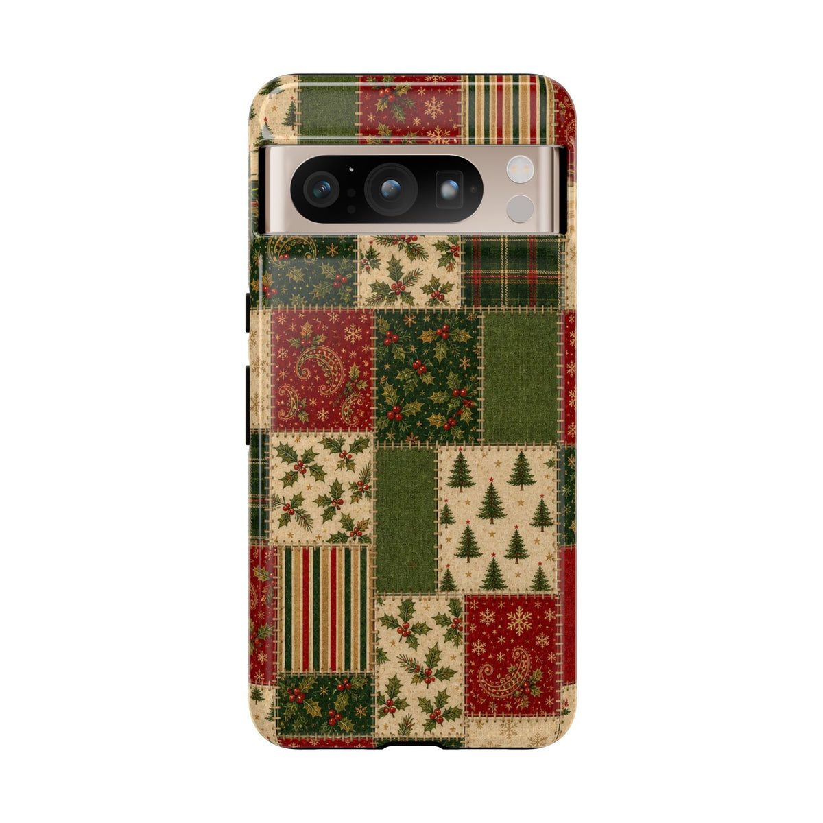 Holiday Patchwork Tough Case