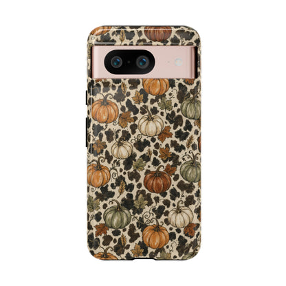 Cowhide Pumpkin Patch Tough Case