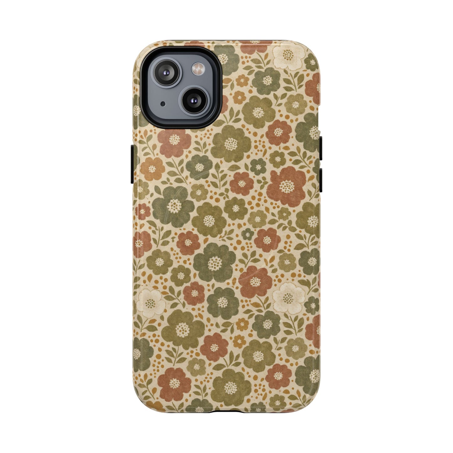 Retro Poppy Field Magnetic Case