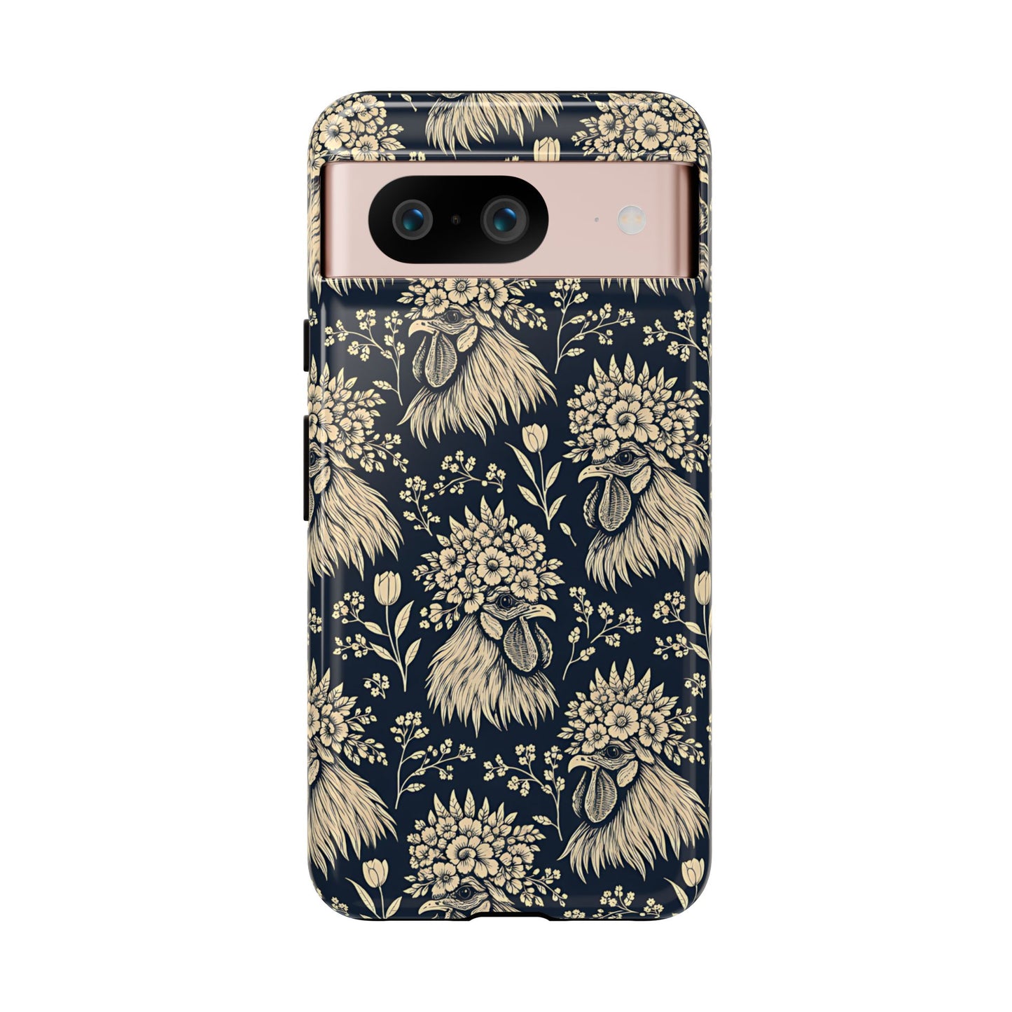 Floral Rooster Tough Case