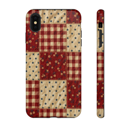 Gingham Stars Tough Case
