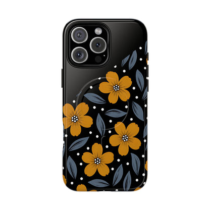 Midnight Marigold Magnetic Case