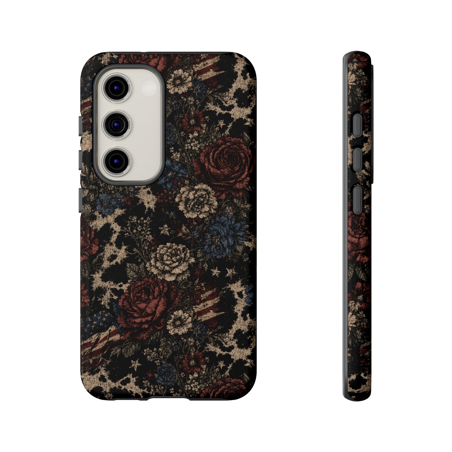 USA Cowhide Bloom Tough Case