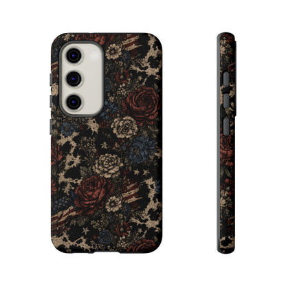 USA Cowhide Bloom Tough Case