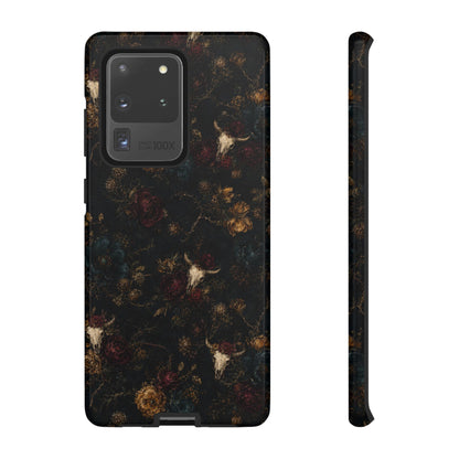 Bull Skull Bloom Tough Case
