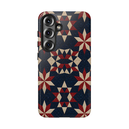 Patriotic Quilt Tough Case