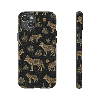 Moonlit Coyote Tough Case