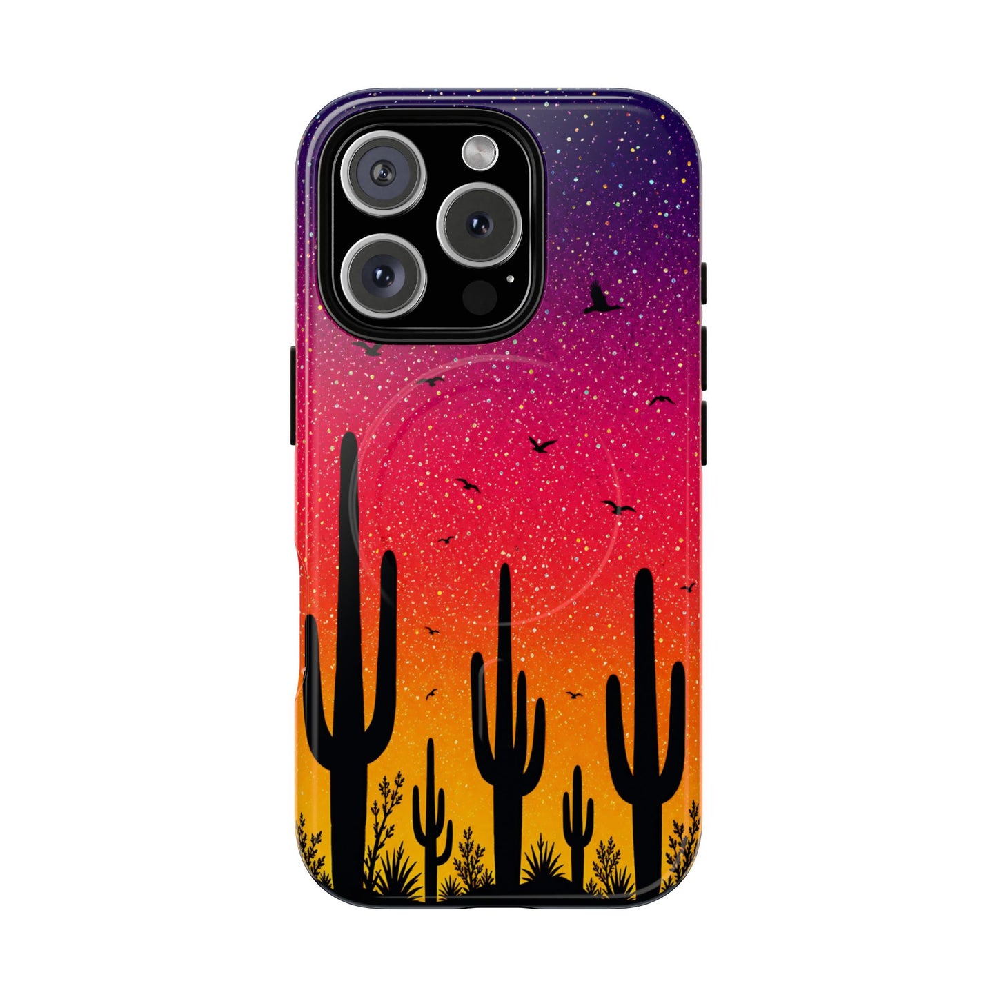 Cactus Sunset Magnetic Case