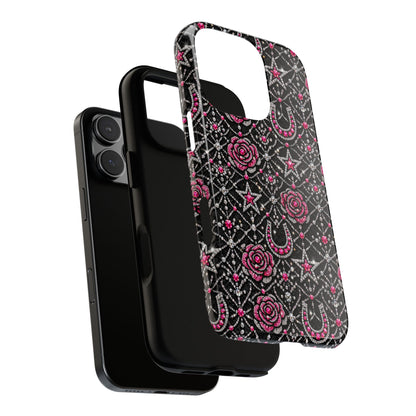Rhinestone Rose Tough Case