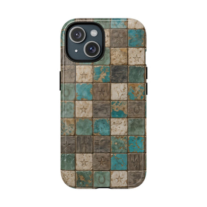Western Stone Tile Magnetic Case