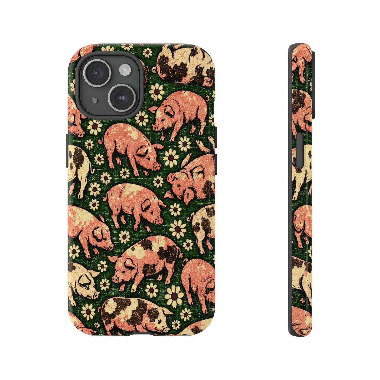 Retro Pigs Tough Case