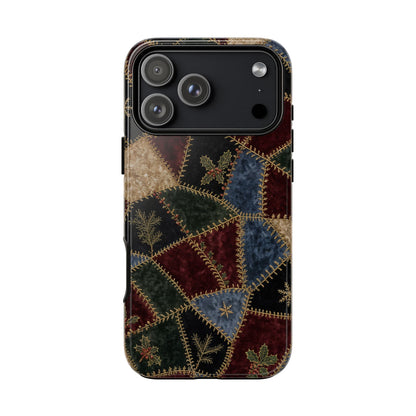 Winter Crazy Quilt Tough Case