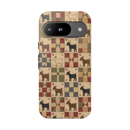 Goat Quilt Tough Case