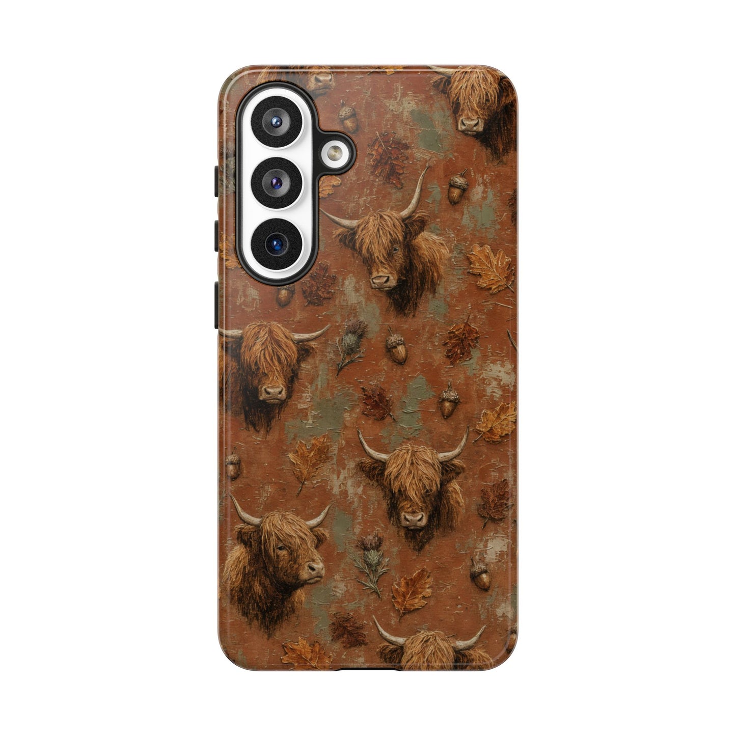 Autumn Highland Cow Tough Case